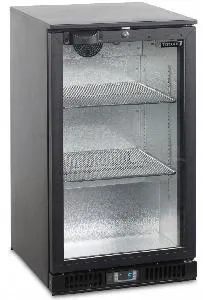 Шкаф холодильный со стеклом Tefcold Ba5H барный черный – купить в Ижевске по цене завода