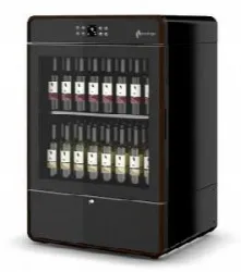 Купить шкаф винный enofrigo i.am h1200 стат., черный, рамка темн. дерево, 2 полки s1s1ns+1/ga89430001 в Ижевске – цена завода, доставка до двери | RuOborudovanie.ru