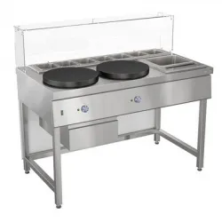 Купить блинная станция атеси лакомка бс-2.400-1350.750-02 жар.поверхн 400мм в Ижевске – цена завода, доставка до двери | RuOborudovanie.ru