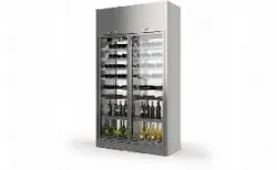Купить шкаф винный enofrigo wine library 2p 4v h220 p60 серебристый a1wl4v2p226/873 – цена от завода, доставка до двери | RuOborudovanie.ru