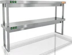 Полка тепловая Hicold TP2-13/4 двухъярусная настольная (1300х400х800мм) – купить в Ижевске с доставкой Купить полка тепловая hicold tp2-13/4 двухъярусная настольная (1300х400х800мм) в Ижевске – цена завода, доставка до двери | RuOborudovanie.ru