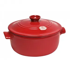 Кастрюля керамическая 5,3Л D28,5См, серия Flame, цвет гранат 455334 – купить в Ижевске по цене завода