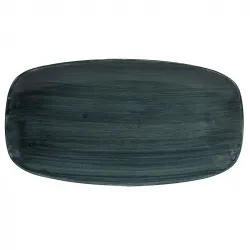 Купить блюдо прямоугольное chefs 35,5х18,9см, без борта, stonecast patina, цвет rustic teal patrxo141 – цена от завода, доставка до двери | RuOborudovanie.ru