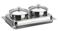 Купить поднос с емкостями для первых блюд caleido gn 1/1 53х32,5см, нерж.сталь f1805556 – цена от завода, доставка до двери | RuOborudovanie.ru