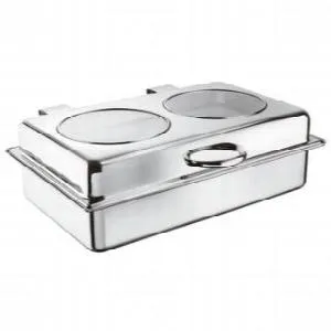 Чафинг-диш Paderno 58172-54 с крышкой 10л, 57Х47Х18см, сталь – купить в Ижевске по цене завода
