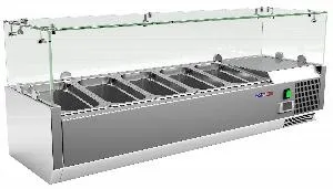 Витрина холодильная настольная Cooleq Vrx 1200/330 – купить в Ижевске по цене завода