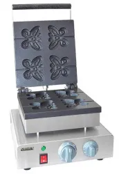 Вафельница Airhot WBBF-4 Butterfly бабочка 253х253мм, чугун, электр.настольн. – купить в Ижевске с доставкой Купить вафельница airhot wbbf-4 butterfly бабочка 253х253мм, чугун, электр.настольн. в Ижевске – цена завода, доставка до двери | RuOborudovanie.ru
