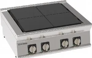 Плита 4 конфорочная 740 серии Tecnoinox Pcu8E7 716100 – купить по цене завода