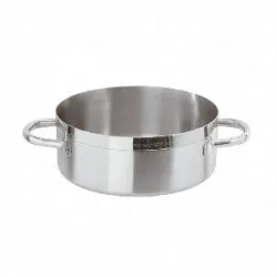 Купить кастрюля б/крышки 4,3л.нерж..ст.24х9,5см paderno 11109-24 в Ижевске – цена завода, доставка до двери | RuOborudovanie.ru