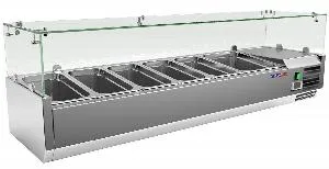 Витрина холодильная настольная Cooleq Vrx 2000/380 – купить в Ижевске по цене завода