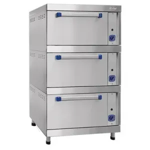 Шкаф жарочный Abat ШЖГ-3 арт.21000802024 газовый, эмалир. духовка, лицев. нерж. – купить по цене завода