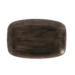 Купить блюдо прямоугольное chefs 30х19,9см, без борта, stonecast patina, цвет iron black paibobl41 – цена от завода, доставка до двери | RuOborudovanie.ru