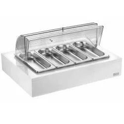 Поднос для столовых приборов с крышкой Roll-Top на дерев. Основании, цвет белый 511B3900 – купить в RuOborudovanie.ru с доставкой до двери Купить поднос для столовых приборов с крышкой roll-top на дерев. основании, цвет белый 511b3900 – цена от завода, доставка до двери | RuOborudovanie.ru