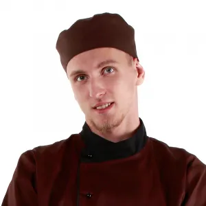 Шапочка повара Таблетка коричневая [00400] – купить в Ижевске по цене завода
