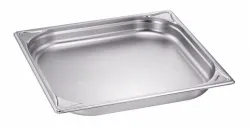 Гастроемкость из нержавеющей стали GN2/3х4 см Paderno 1410304 – купить в RuOborudovanie.ru с доставкой до двери Купить гастроемкость из нержавеющей стали gn2/3х4 см paderno 1410304 – цена от завода, доставка до двери | RuOborudovanie.ru