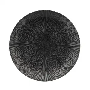 Тарелка мелкая 26СМ, без борта, цвет Agano Black, Studio Prints Agblev101 – купить по цене завода
