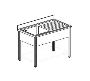 Ванна моечная Apach Chef Line Ls157-65Rwsh – купить по цене завода