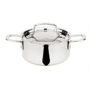 Кастрюля нержавеющая сталь с крышкой 0,7Л D12См Paderno 12509-12 – купить в Ижевске по цене завода