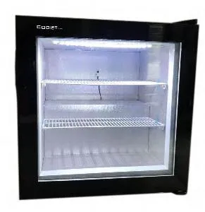 Шкаф морозильный Cooleq UF100G (черный) на 98л со стеклом – купить в Ижевске по цене завода