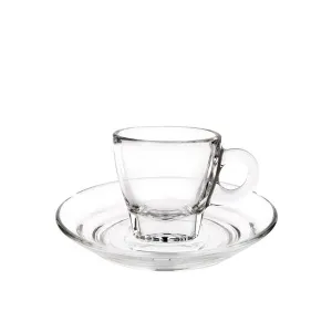 Блюдце D12См "Caffe", стекло 1P02472 – купить по цене завода