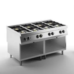 Купить плита газовая 8 конфорочная 900 серии apach chef line slrrg169cs в Ижевске – цена завода, доставка до двери | RuOborudovanie.ru