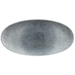 Купить блюдо овальное chefs 34,7х17,3см, без борта, цвет raku topaz blue, studio prints rktbov351 – цена от завода, доставка до двери | RuOborudovanie.ru