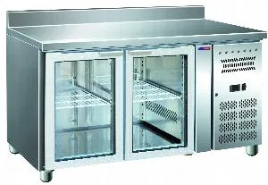 Стол холодильный Cooleq Gn2200Tng бортик стеклянная дверь – купить в Ижевске по цене завода