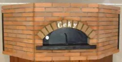 Купить печь для пиццы ceky pentagonale f13pw на дровах угловая фронт красный кирпич – цена от завода, доставка до двери | RuOborudovanie.ru