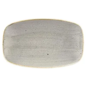 Блюдо прямоугольное 20Х12,1СМ, без борта, Stonecast, цвет Peppercorn Grey Spgsxo71 – купить по цене завода