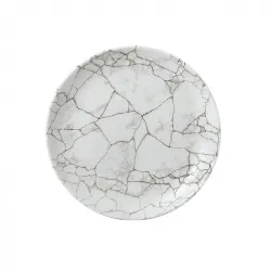 Купить тарелка мелкая 28,8см, без борта, цвет kintsugi agate grey, studio prints ktagev111 – цена от завода, доставка до двери | RuOborudovanie.ru