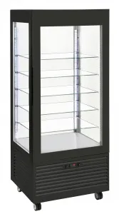 Витрина холодильный Roller Grill Rd 800 F (черный) на 480л – купить по цене завода