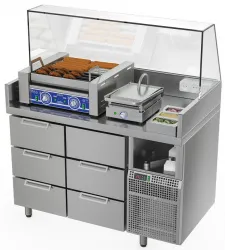 Станция для бургеров и хот-догов Атеси Бавария БХС-1235.700-02 арт.313751 – купить в Ижевске с доставкой Купить станция для бургеров и хот-догов атеси бавария бхс-1235.700-02 арт.313751 в Ижевске – цена завода, доставка до двери | RuOborudovanie.ru