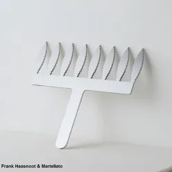 Купить трафарет для декора "feather comb" h6см, нерж.сталь, дизайн - frank haasnoot 20fh02s – цена от завода, доставка до двери | RuOborudovanie.ru