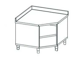 Стол угловой открытый Apach Chef Line Lwt710Sh2U – купить в Ижевске с доставкой Купить стол угловой открытый apach chef line lwt710sh2u в Ижевске – цена завода, доставка до двери | RuOborudovanie.ru