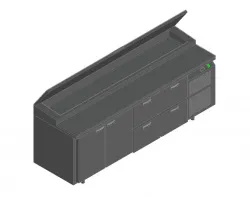 Купить стол для пиццы охлаждающий pz1-1122/gn (1/3h) hicold в Ижевске – цена завода, доставка до двери | RuOborudovanie.ru