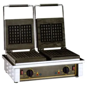 Вафельница Roller Grill GED20 бельгийскте 2 зоны (2шт.100х180х26мм - чугун) – купить в Ижевске по цене завода