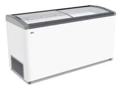 Купить ларь морозильный frostor gellar fg600 e гнутое стекло серый – цена от завода, доставка до двери | RuOborudovanie.ru
