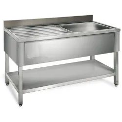 Купить ванна моечная kocateq str1v127r 70х120х85см с 1 цельнотянутым гнездом и каркасом из нерж.стали – цена от завода, доставка до двери | RuOborudovanie.ru