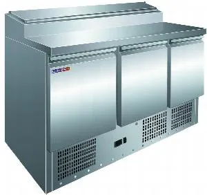 Стол холодильный Cooleq PS300 нерж. для пиццы на 400л (+2...+8) 3дв. – купить в Ижевске по цене завода