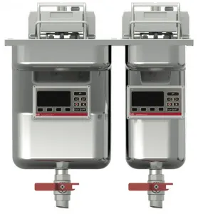 Фритюрница Fri Fri Vision Built-in522(MB52255) с 2 ванной 2x12.5-14.5л электрическая встраиваемая – купить в Ижевске по цене завода