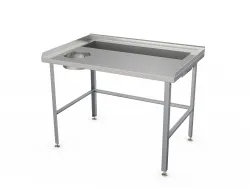 Купить стол пристенный овощной со-с-1-1200.800-02 (со-1/1200/800) в Ижевске – цена завода, доставка до двери | RuOborudovanie.ru