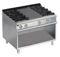 Купить плита газовая apach chef line lrstg129r4os со сплошной поверхностью 900 серии – цена от завода, доставка до двери | RuOborudovanie.ru