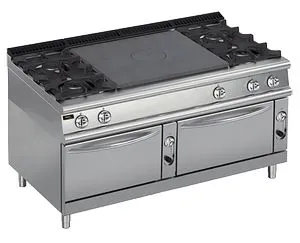 Плита газовая Apach Chef Line Lrstg169R4Fg со сплошной поверхностью 900 серии – купить по цене завода