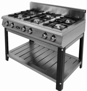 Плита газовая Grill Master Ф6ПГ/800 ГАЗ (50005) на подставке 6конф. 44кВт, 1180х800х900мм – купить в Ижевске по цене завода