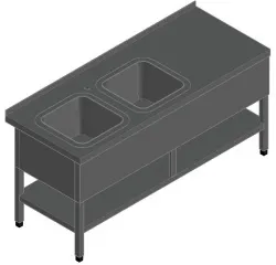Купить стол для мойки овощей смо-7-7 рн 21000802572 – цена от завода, доставка до двери | RuOborudovanie.ru