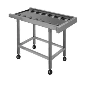 Стол 1145 ММ на колесах Apach Chef Line L717069 угловой для транспортировки посуды к посудомойке – купить в Ижевске по цене завода