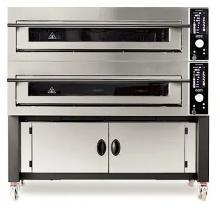 Печь для пиццы Oem-ali 635 L/2 электрическая серии SuperTop 2-камерная с подом 113*73 см – купить по цене завода