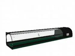 Купить витрина холодильная полюс для суши a37 sm 1,0-1 sushi (вхсв-1,0 суши-кейс) в Ижевске – цена завода, доставка до двери | RuOborudovanie.ru