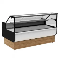 Купить витрина холодильная полюс gc95 sv 1,8-1 0013-0430 (вхср-1,8 carboma gc95 kombilux) (0108 темный дуб) – цена от завода, доставка до двери | RuOborudovanie.ru