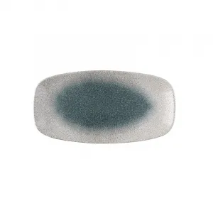 Блюдо прямоугольное Chefs 29,8Х15,3СМ, без борта, цвет Raku Duo Agate-Topaz, Studio Prints Rdatxo111 – купить по цене завода
